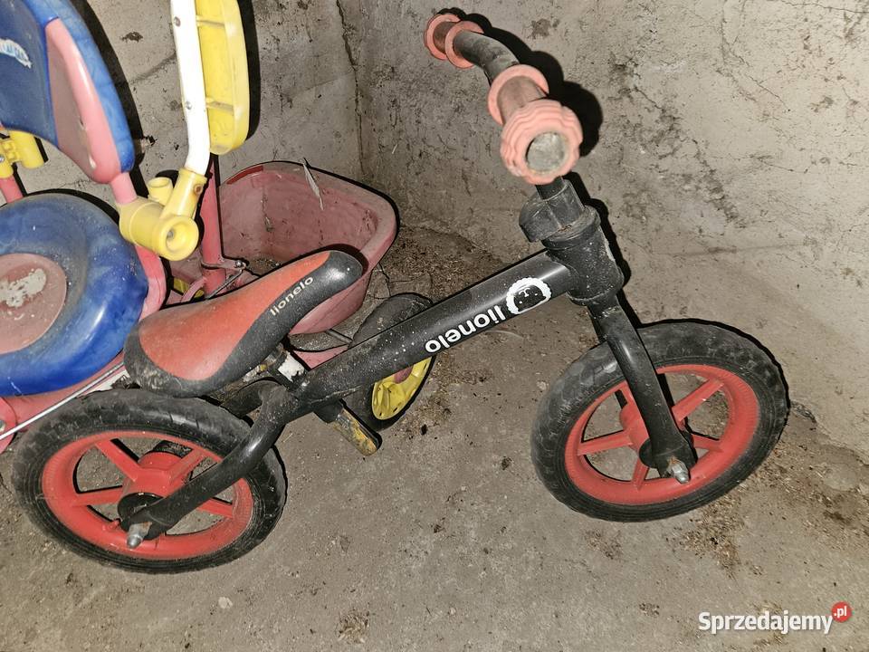 Rowerki chłopca i dziewczynki Hulajnoga Autko Kłodawa sprzedam