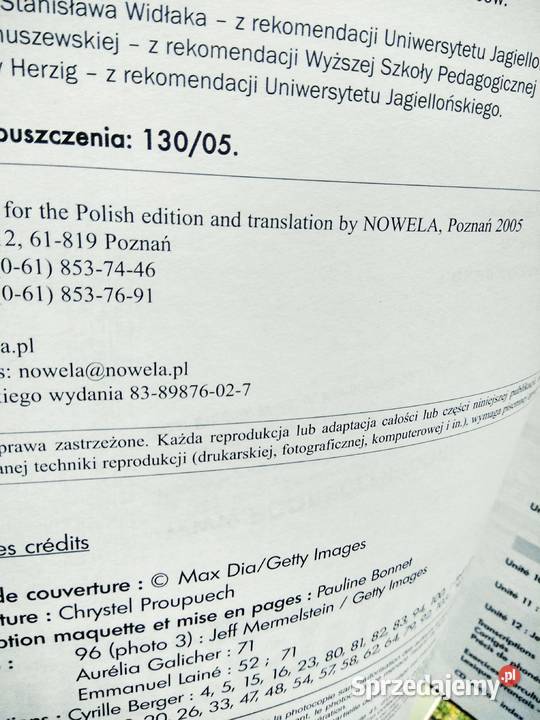 connexions 1 ćwiczenia francuski Warszawa