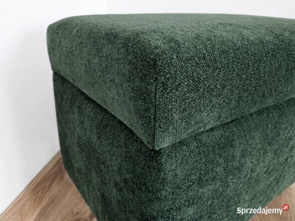 Pufa otwierana 60x30 podnóżek z pojemnikiem boho Stronie