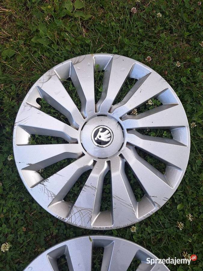 Kołpaki ori skoda 16 komplet 5E0 601 147D Sobienie-Jeziory