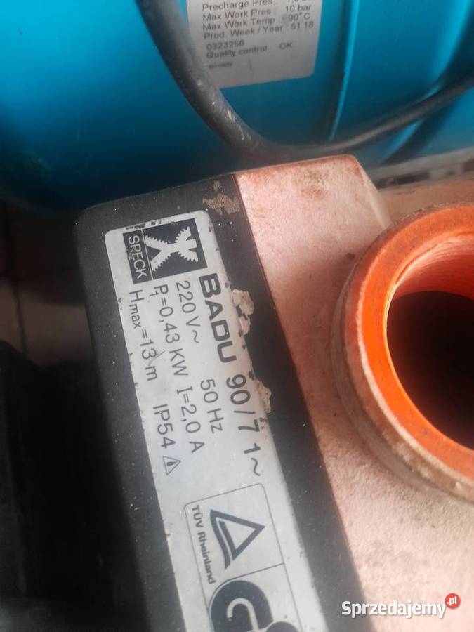 Pompa badu do basenu model 90 7 sprawna działa