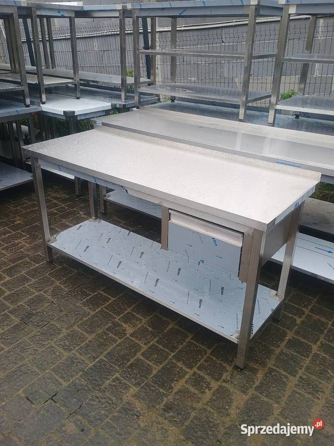 Stół Gastronomiczny z szufladą 164x60 małopolskie Piekielnik