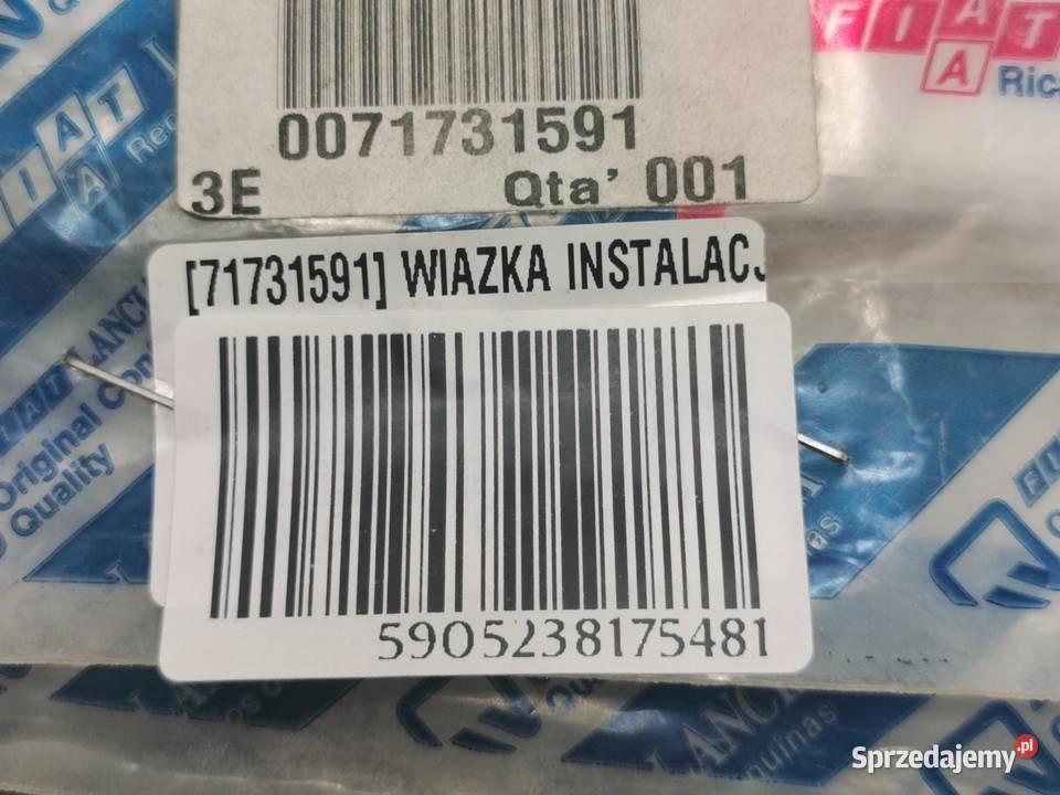 WIĄZKA REFLEKTORA FIAT PUNTO 19992003 NOWA sprzedam