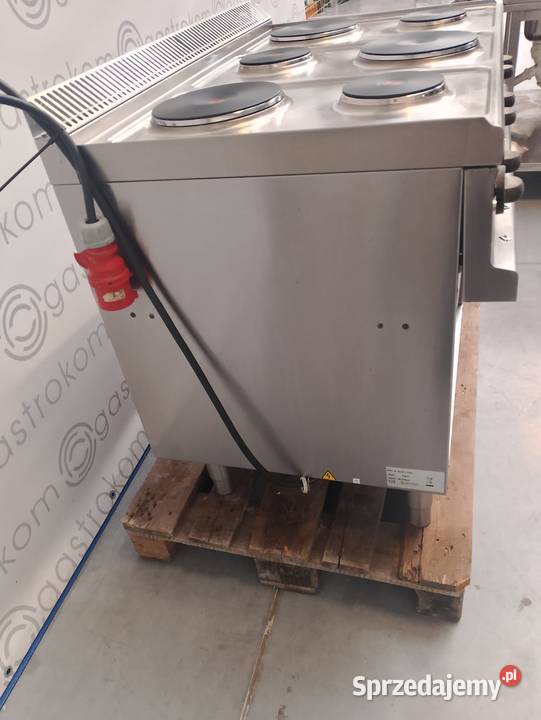 Kuchnia elektryczna 6palnikowa MBM E6A77 na Wrocław