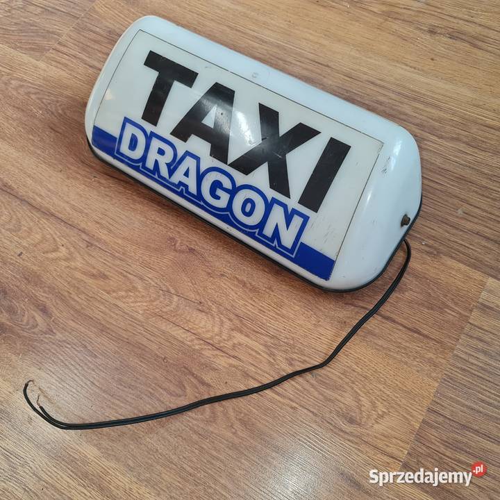Kogut z napisem taxi śląskie Gliwice