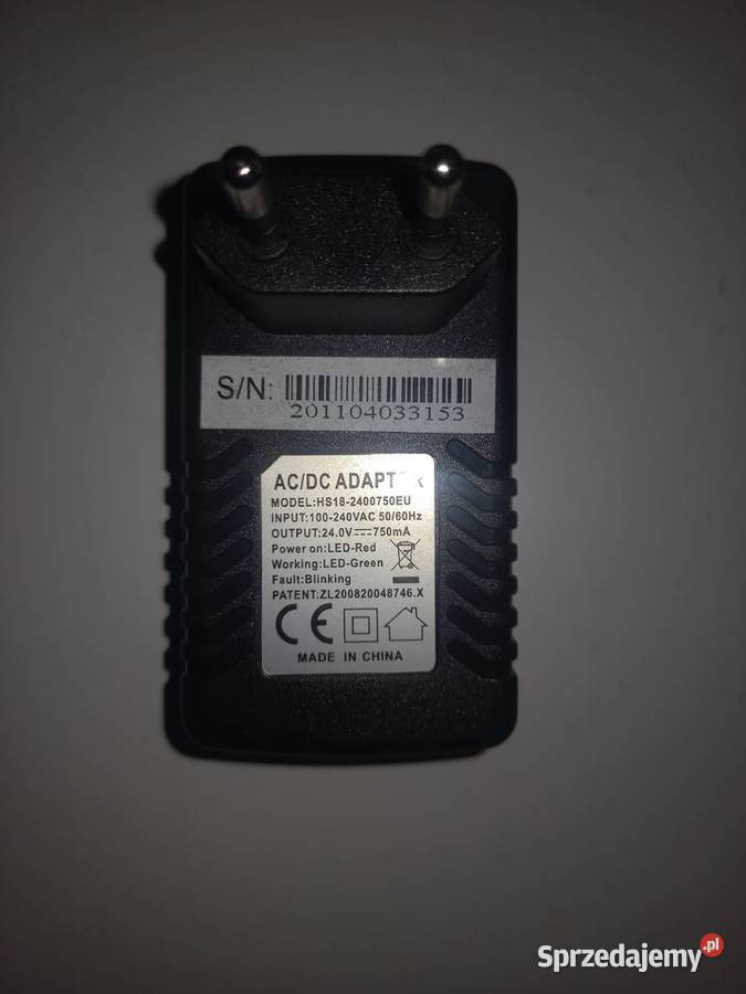 Zasilacz PoE 24 V 750 mA HS182400750EU Białystok