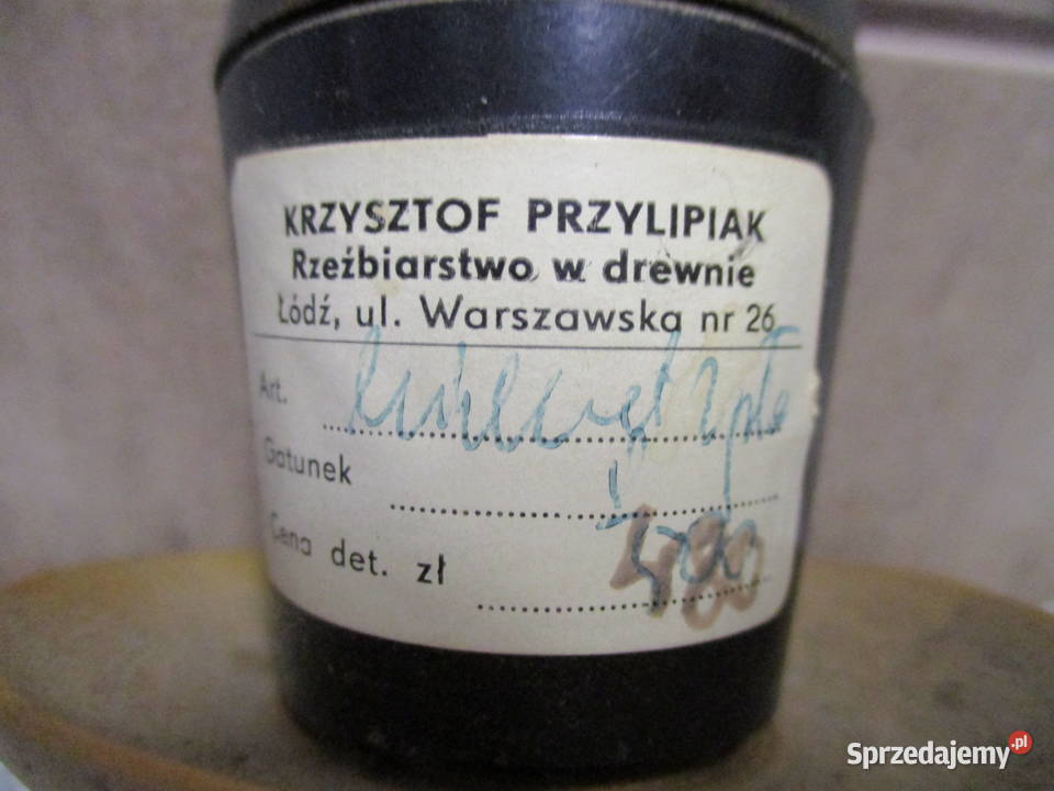 Kinkiet Drewniany Podwójny PRL Pozostałe Nieporęt