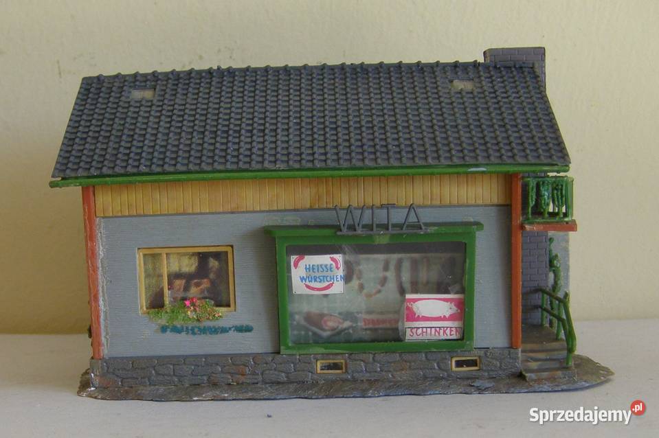 Domek na makietę 14 kolejka skala H0TT Łódź