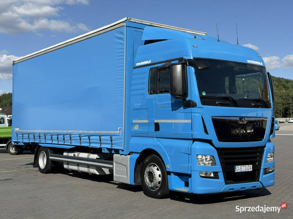 MAN TGX 18360 4X2 E6 Nowe Plandeki Solówka Na wspomaganie kierownicy Samochody ciężarowe świętokrzyskie Widełki