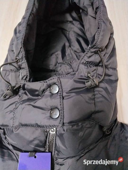 Kurtka Puchowa Polo Ralph Lauren Czarna Rozmiar Świdnica