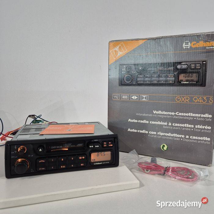 Nowe radio Gelhard GXR 943 s Koszalin sprzedam