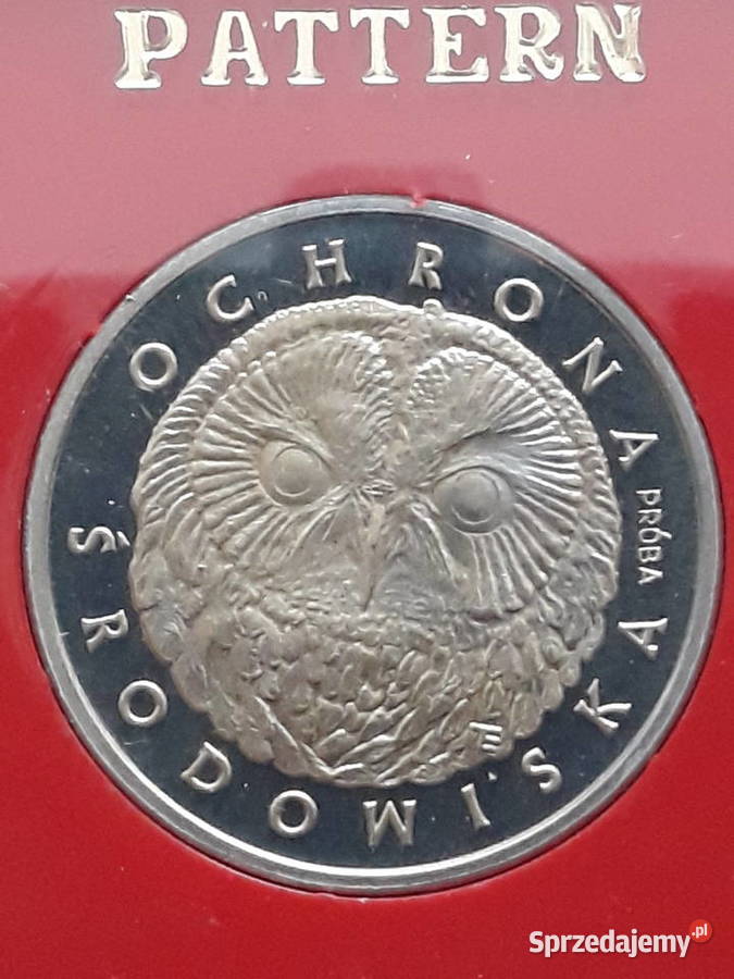 200 Sowa 1986 r Próba mennicze Konin