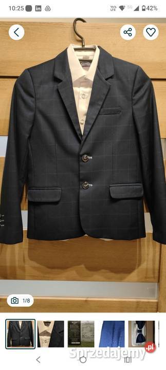 Komplet komunia i nie Garnitur spodnie koszule Orchów