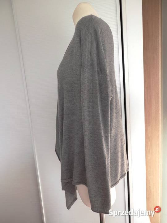 Sweter HM Blezer z Wełną Szary Narzutka M 38 Łomża sprzedam