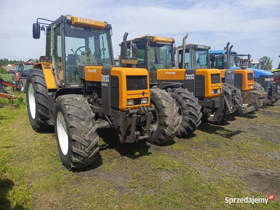 Ciągnik Renault 15554 96r pomorskie Czersk