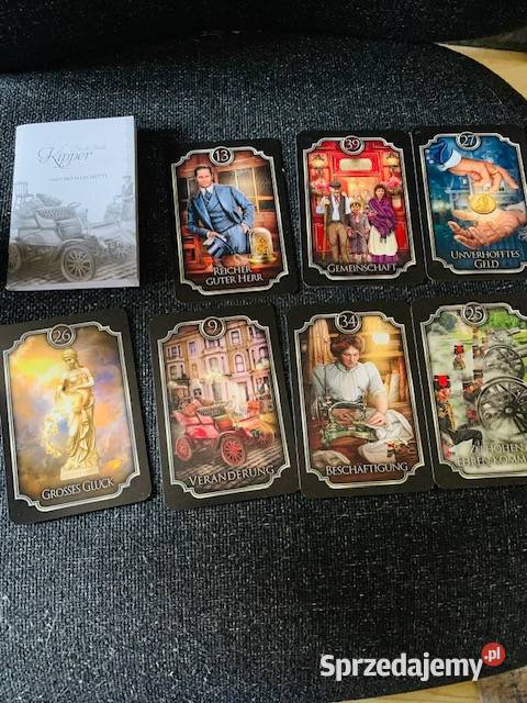 Fin De Siecle Kipper karty wyrocznia Lenormand Warszawa