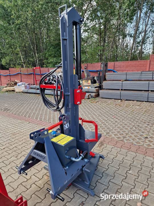 Łuparka pionowa hydrauliczna 50 WOM do drzewa 20 Leśnictwo mazowieckie Białobrzegi