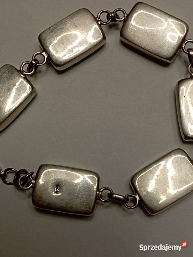 Bransoletka srebrna turkus Bransoletki mazowieckie Radom