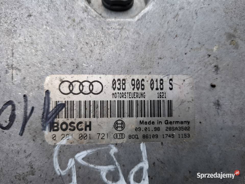 Komputer Sterownik Silnika Volkswagen Passat B5 osobowe Wisznice