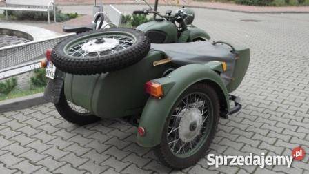 sprzedam motocykl z koszem dniepr mt 12 pełnej Gdynia