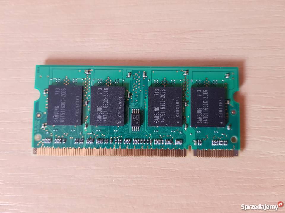 Pamięć RAM Samsung DDR2 512 MB PC25300s Pojemność 512MB Warszawa sprzedam