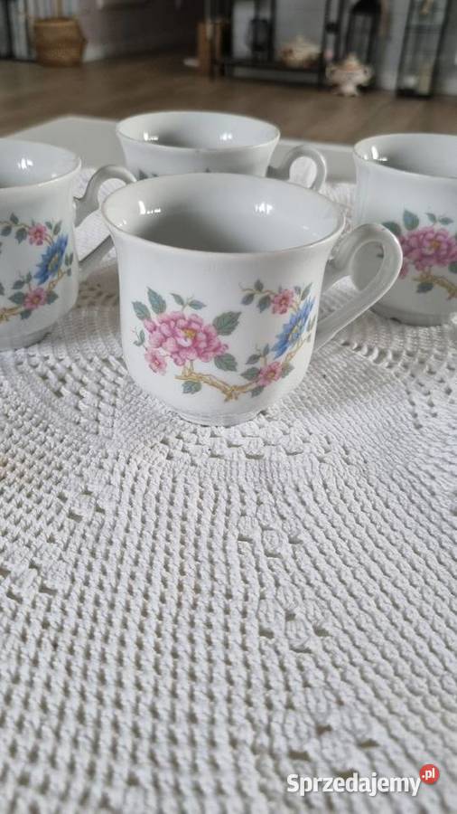Filiżanki Bohemia Czechosłowacja
