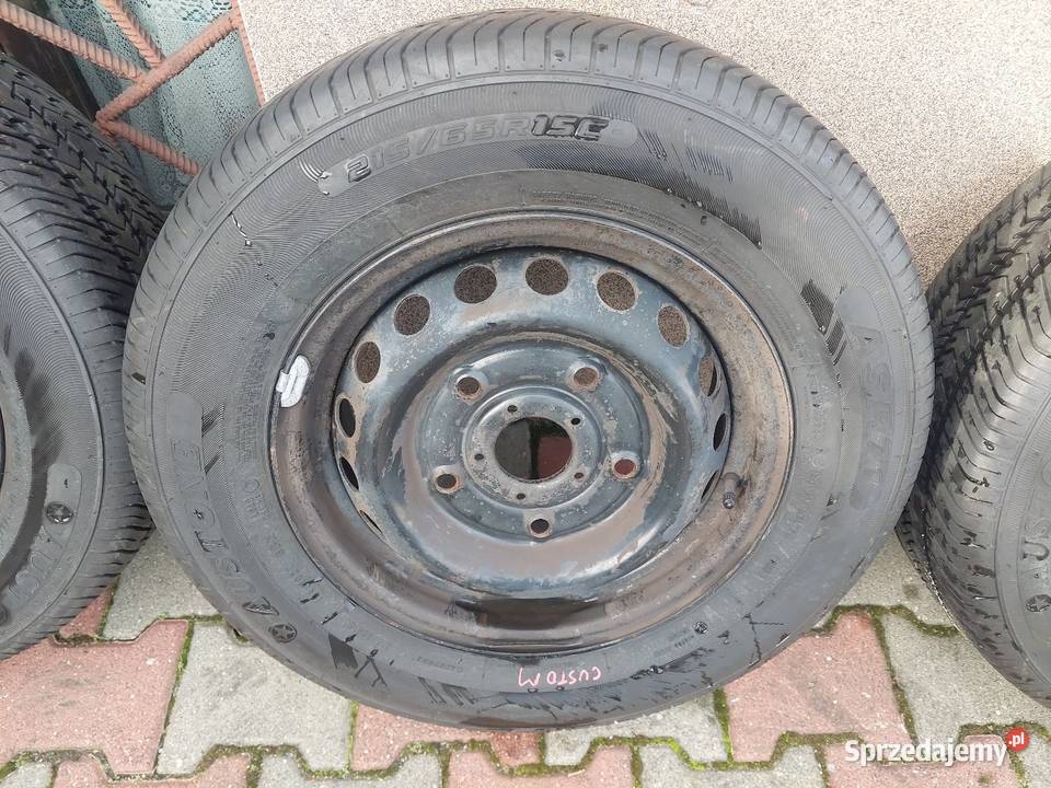 Koła Ford Custom transit felgi stalowe opony