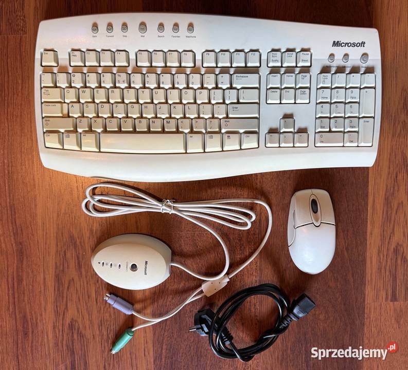 zestaw retro IBM Netvista Pentium 4 osprzęt Żabia Wola sprzedam