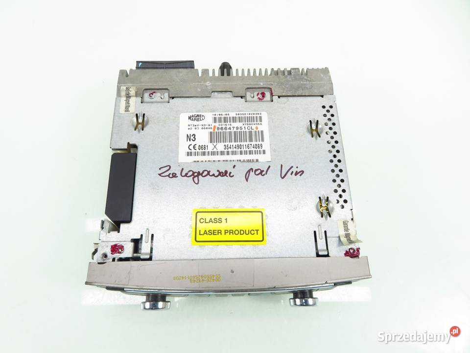 RADIO CITROEN C5 III 96647951CL sprzedam