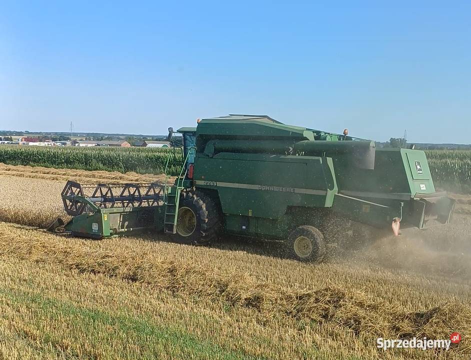 John Deere 2264 6m typ hedera 820 Zbożowe wielkopolskie Śrem