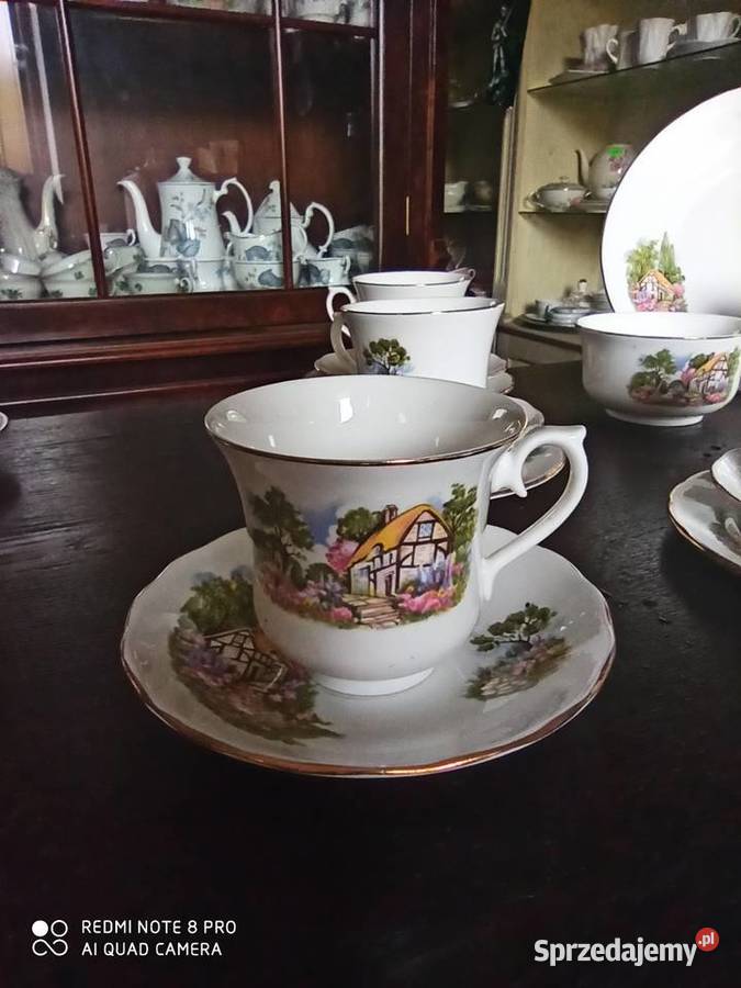 serwis do herbaty Queen Anne Made in England Gdańsk