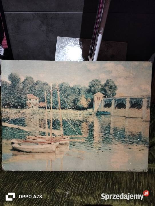 Obraz reprodukcja dzieła Claudea Moneta Lubin