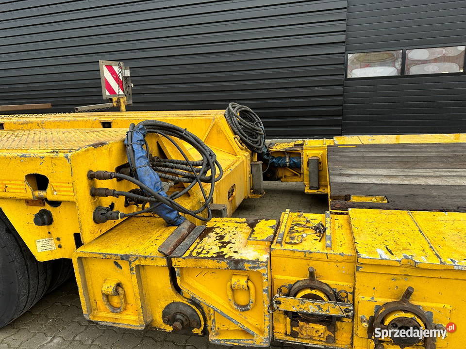 Tiefbett naczepa niskopodwoziowa do maszyn Warszawa sprzedam