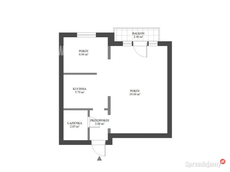 Mieszkanie Warszawa Ludna 3565 metrów 1 pokój
