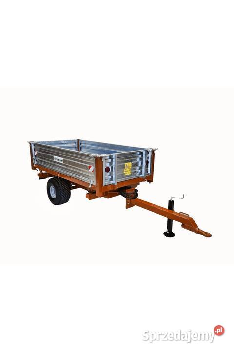 MIKANN PRZYCZEPA 15T WYWROT 3 STRONY