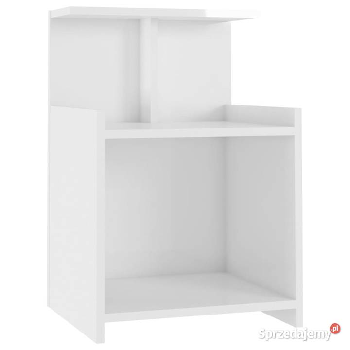Szafka nocna biała wysoki połysk 40x35x60 Warszawa