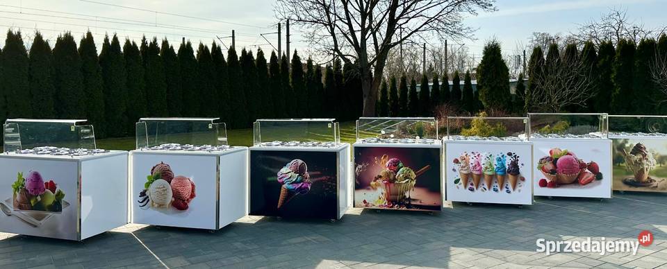 Witryna do lodów konserwator RYLEX 6D kuweciarka