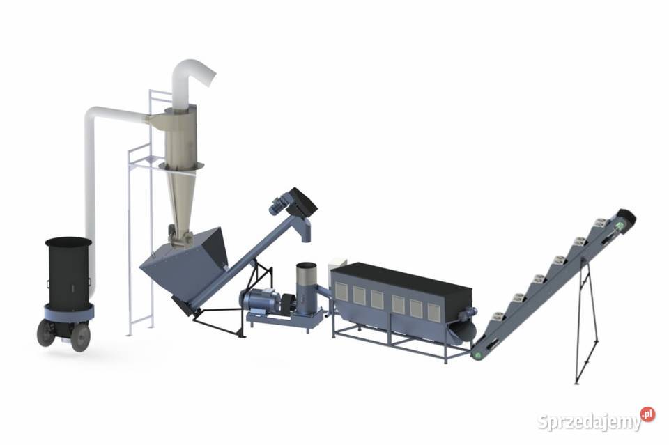 Linia do produkcji peletu ze słomy LSS250 wielkopolskie Poznań