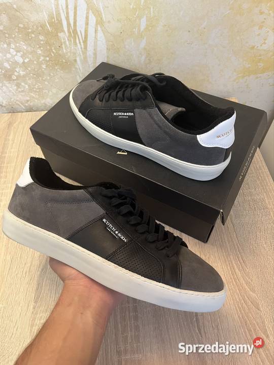 Scotch Soda Plakka nowe 45 czarne sneakersy Warszawa