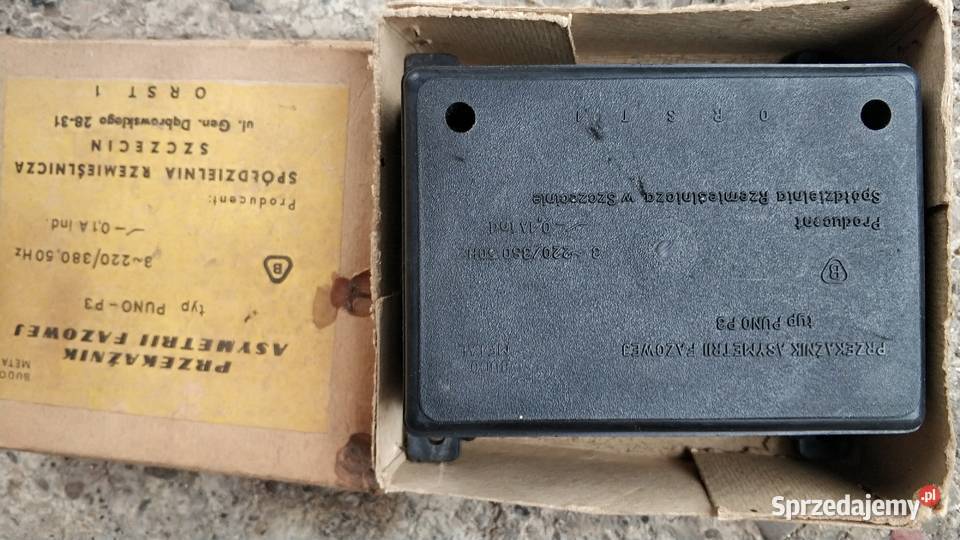 przekaznik asymetri fazowej Elektronika Jarosław