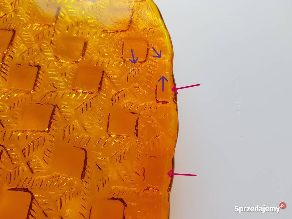 Patera na nóżkach Kratka Plecionka Ząbkowice Porcelana i szkło Dąbrowa Górnicza sprzedam