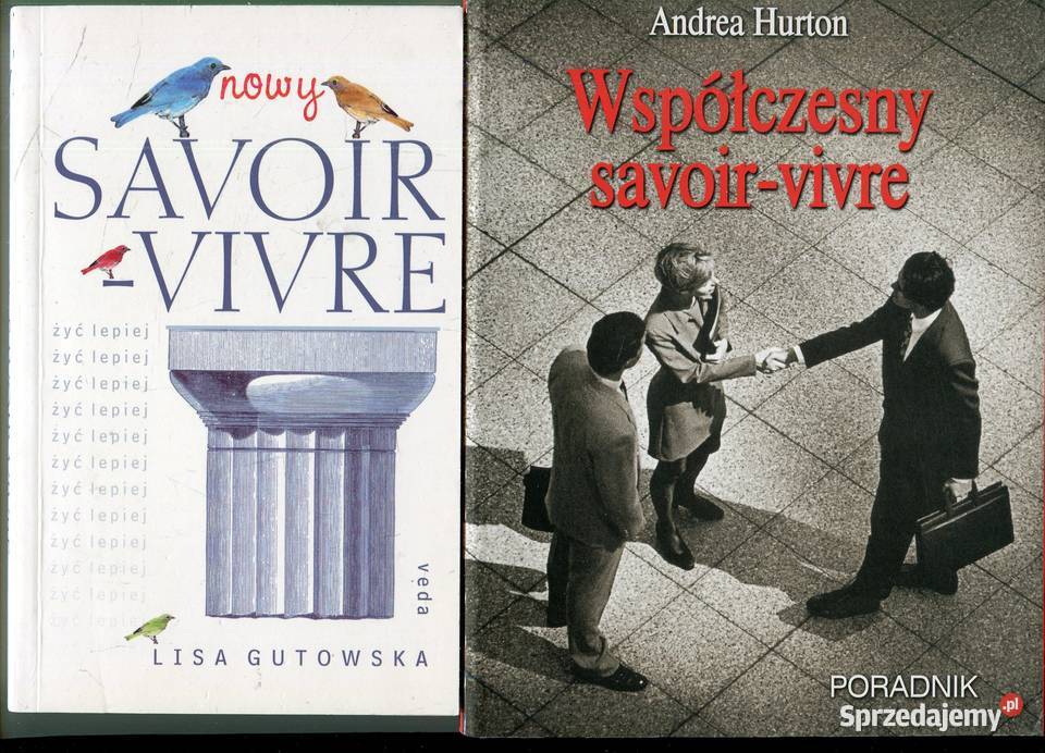 Współczesny savoir vivre Poradnik Nowy savoir Pozostałe sprzedam