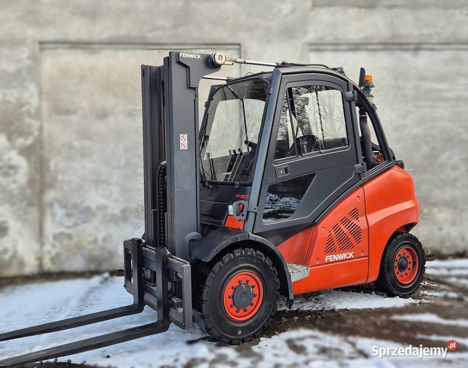 Linde H50 TRIPLEX 7700mtg kabina przesuw niski śląskie Rybnik
