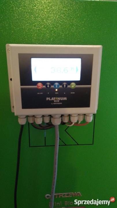 Sprzedam piec na pellet Kostrzewa Mini Bio 10kW Obrzębin