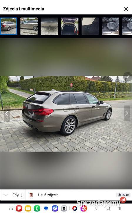 Sprzedam BMW 520 D G31 czujnik parkowania Seria 5 Słupsk