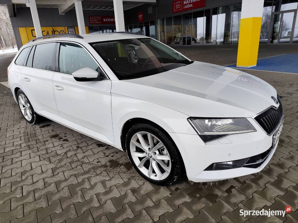 Skoda Superb III 20 TDI Biała Perła Prywatnie Rok produkcji 2015 Jasło