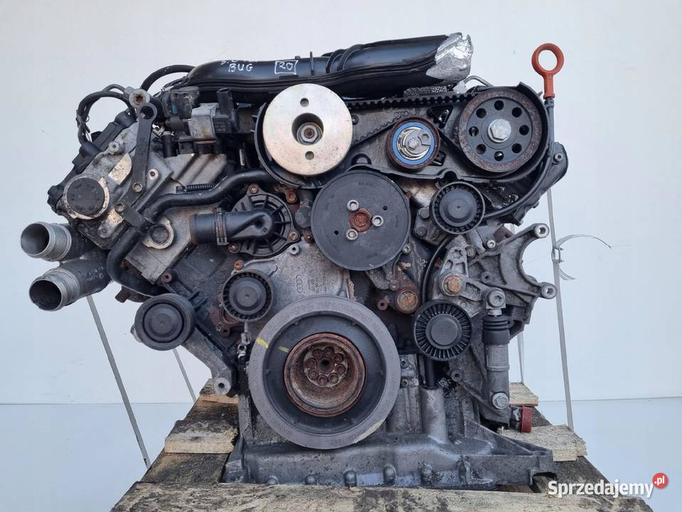 SILNIK KOMPLET AUDI Q7 30 V6 TDI 233 ładnie pali lubelskie Rudka