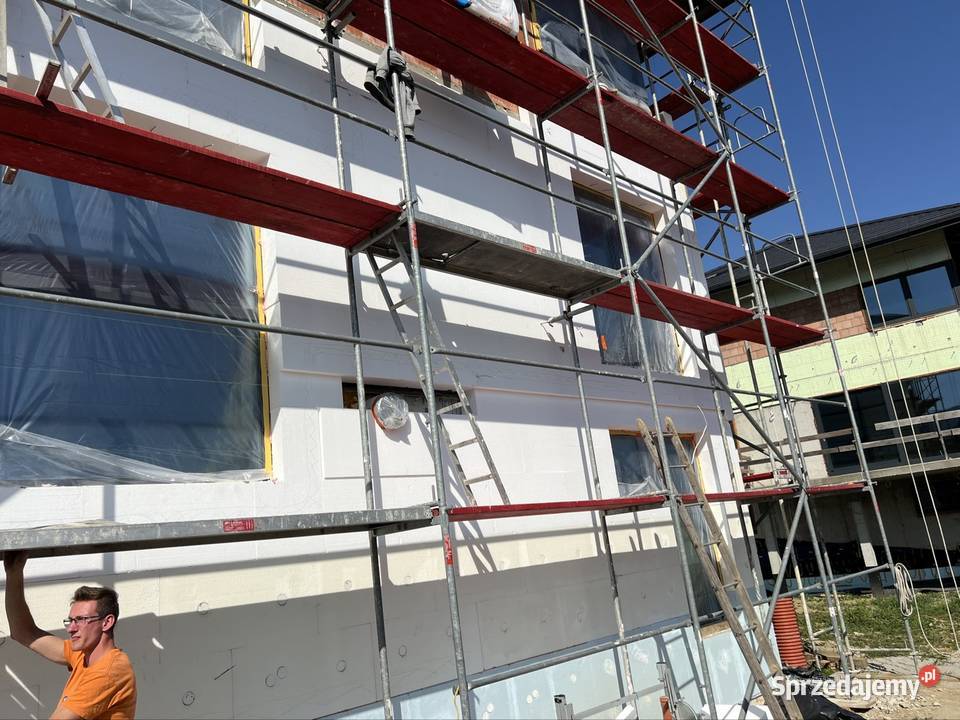 Wynajem rusztowania Plettac 70 Wykonanie elewacji Kraków