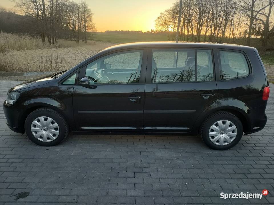 WV Touran 2014r DSG 7os hak isofix Zamarte sprzedam