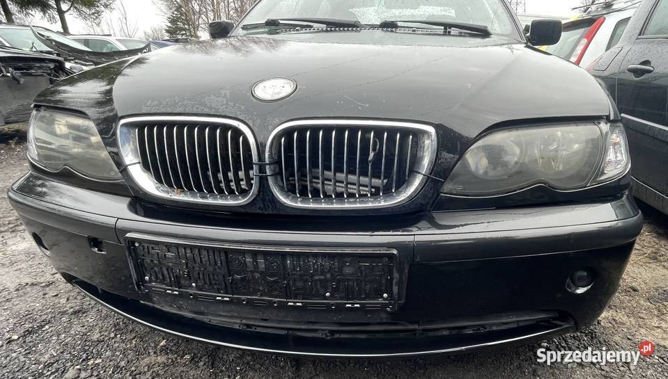 BMW E46 Lift 318d M47N 4759 BLACK SAPPHIRE METAL Piotrków Trybunalski